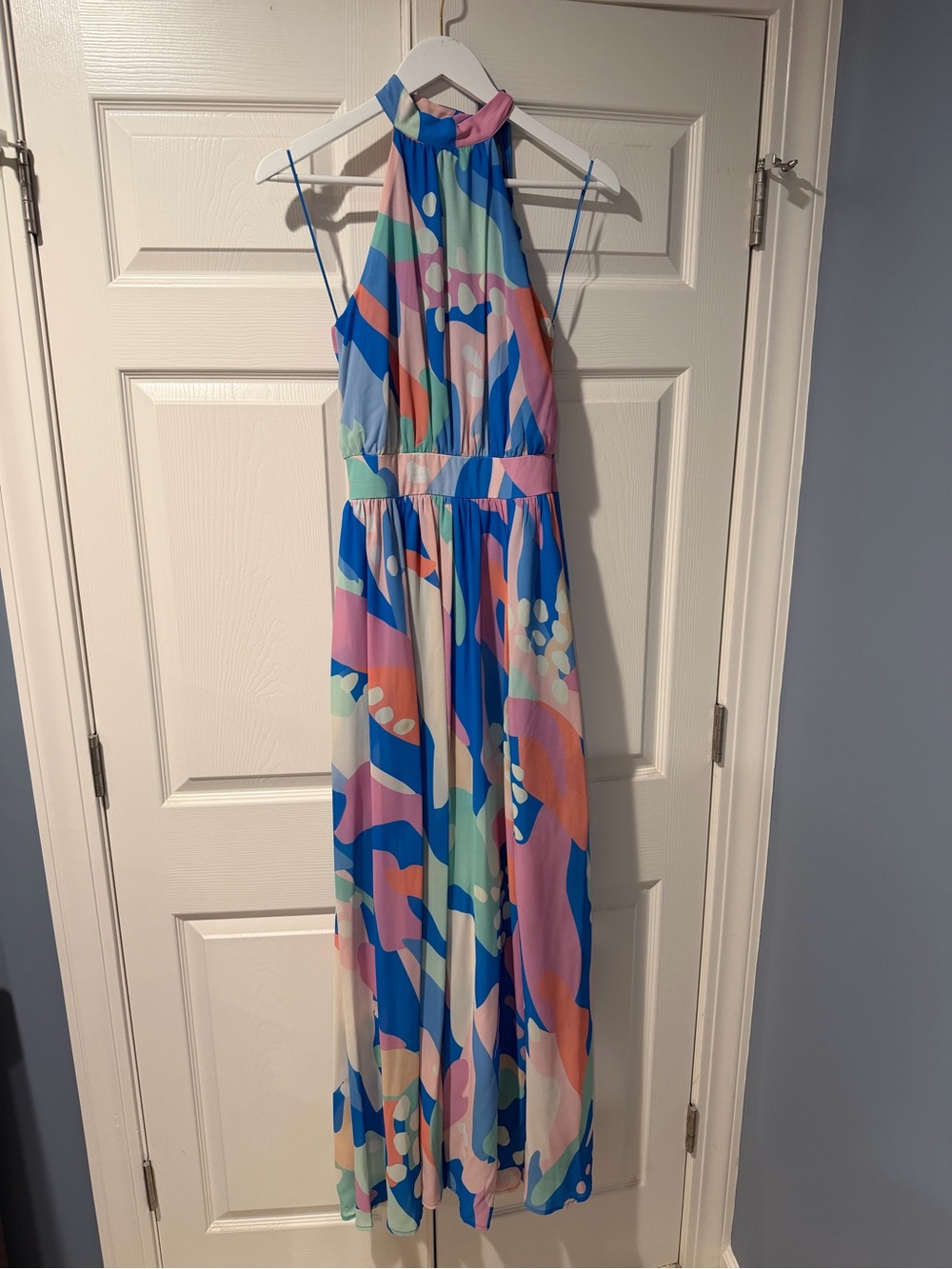 Flying Tomato Maxi Dress in Blue, Pink, Mint